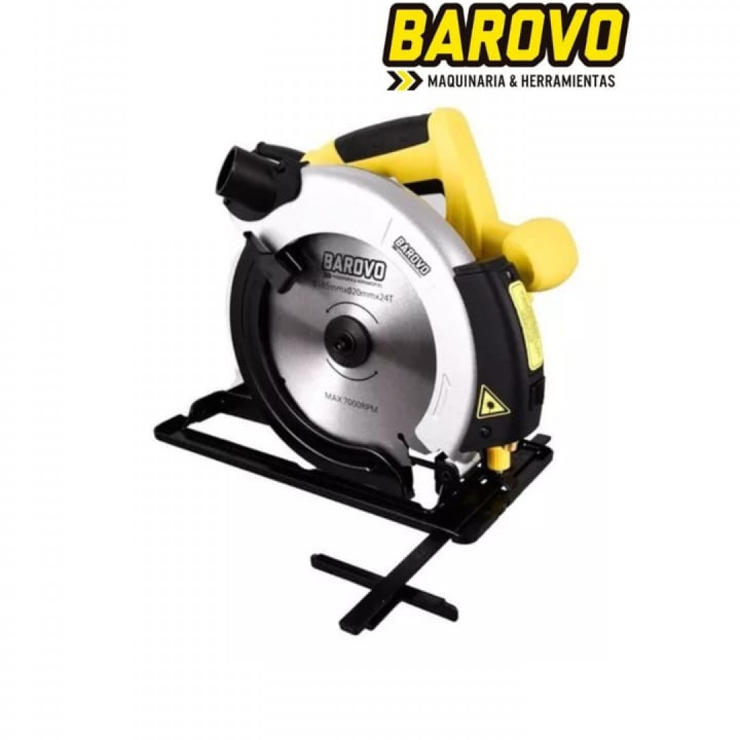 SIERRA CIRCULAR BAROVO  1200W CON GUIA LASER