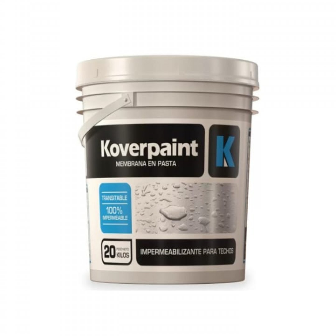 KOVERPAINT MEMBRANA EN PASTA FIBRADO-BLANCO 20KG