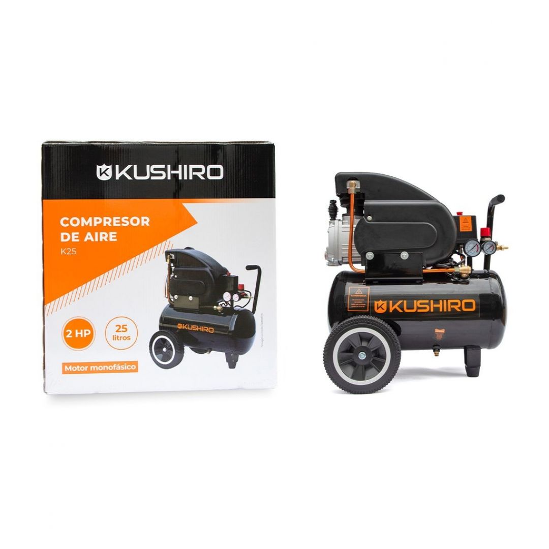 COMPRESOR KUSHIRO 25LT