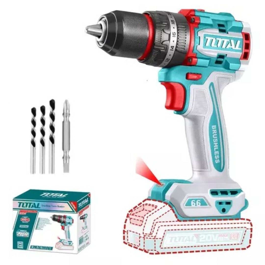 TALADRO PERCUTOR 20V BL INDUSTRIAL